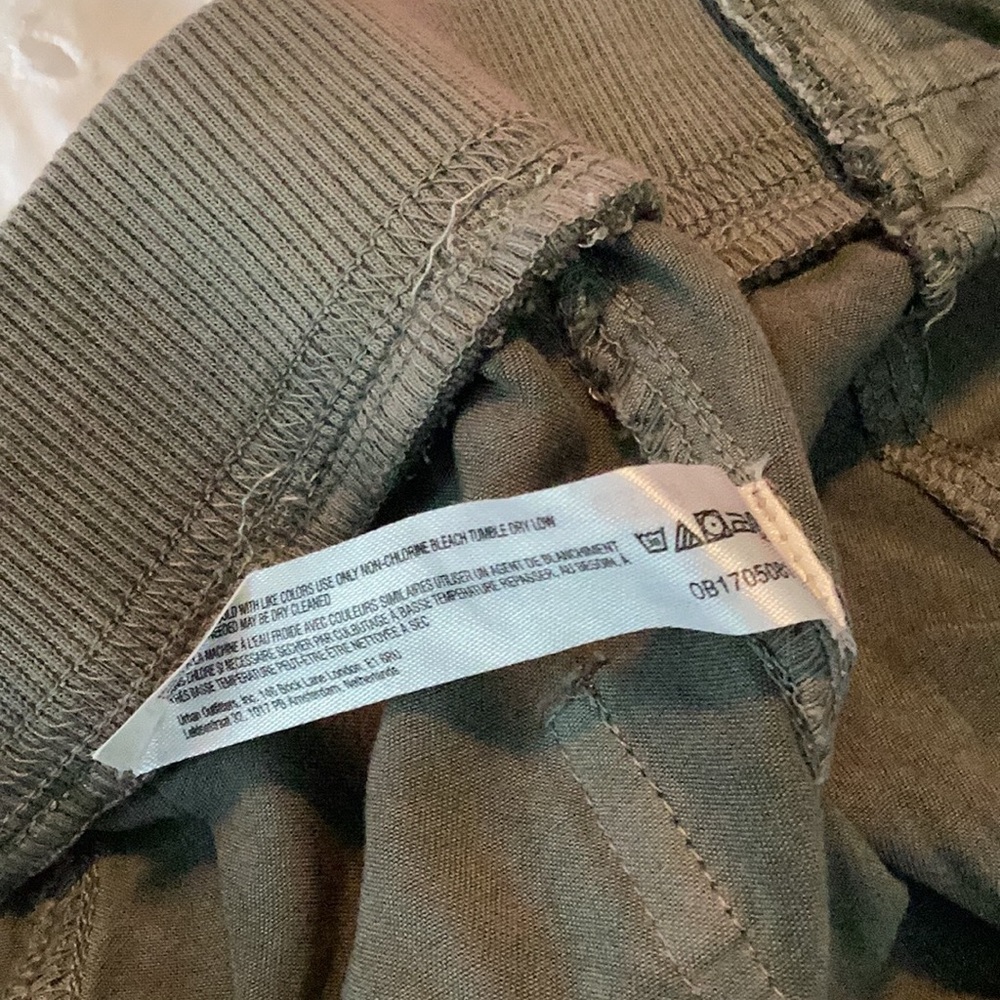 Anthropologie Olive Green Track Jogger Pants - Picture 15 of 15